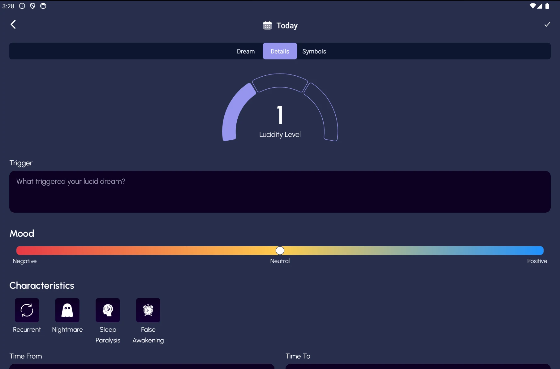 Lucidity ― Lucid Dream Journal screenshot