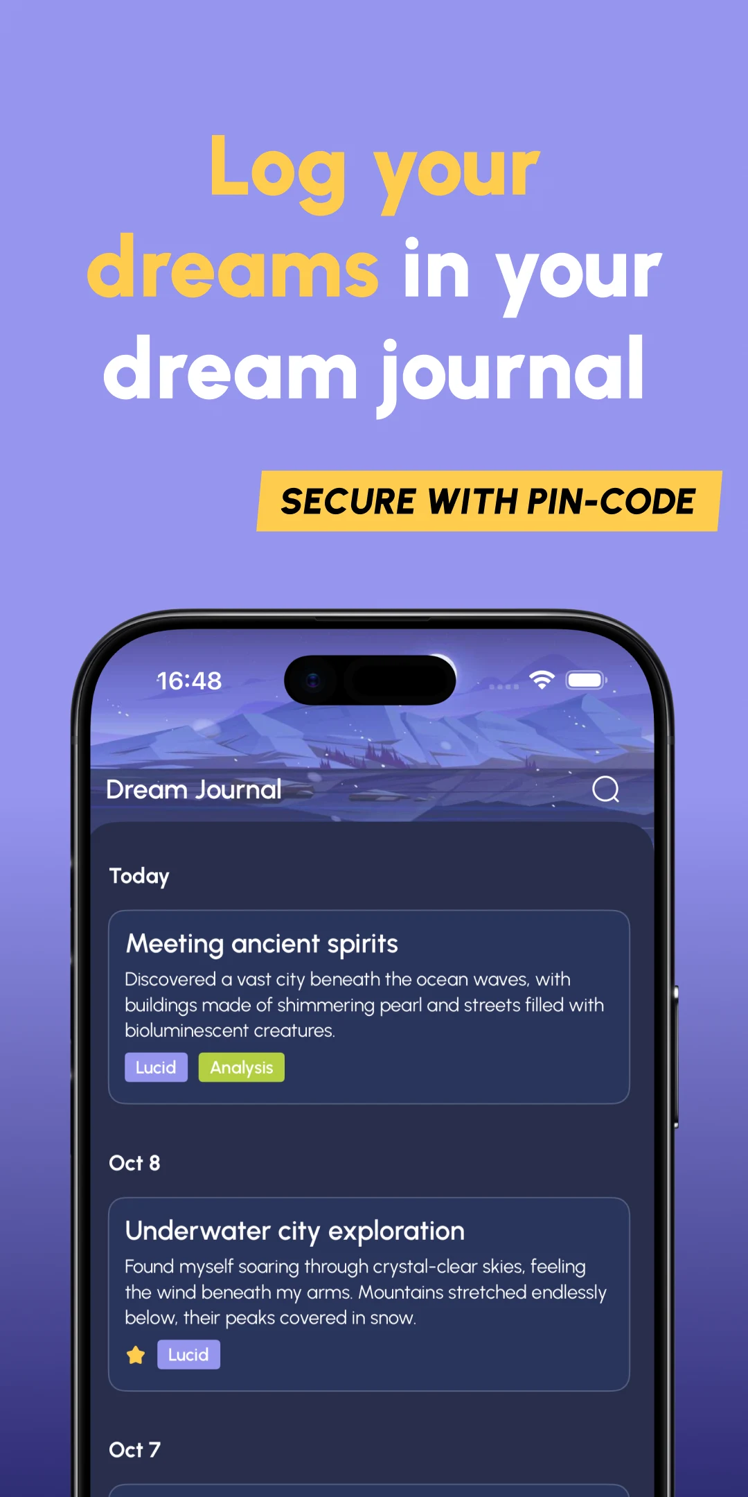 Lucidity ― Lucid Dream Journal screenshot